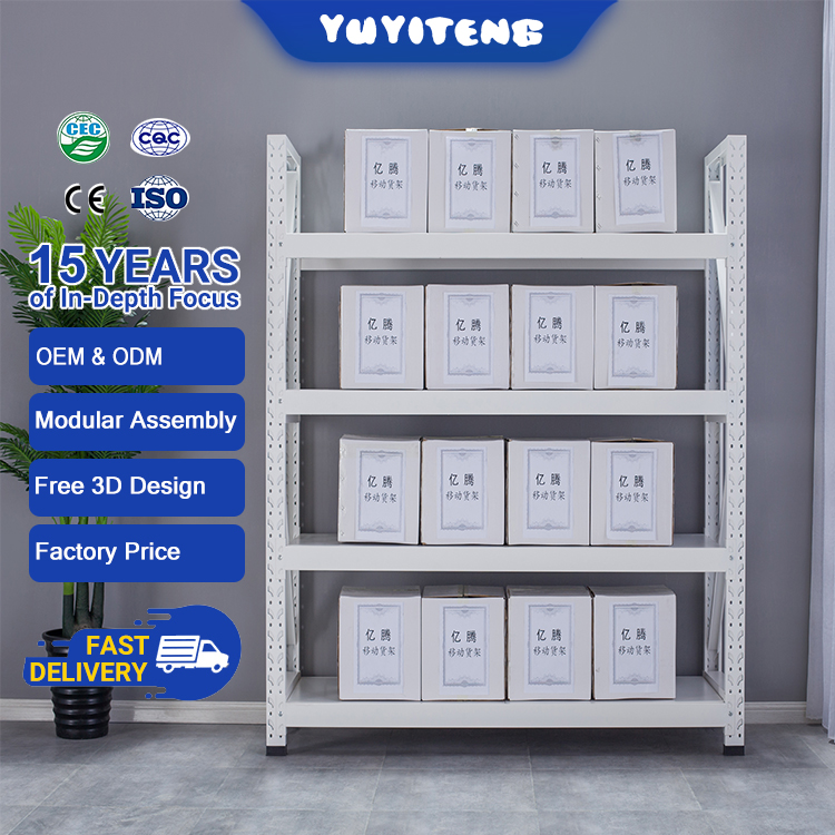 Garage Shelving Heavy Duty Boltless Racks 55x50 Upright Steel Units