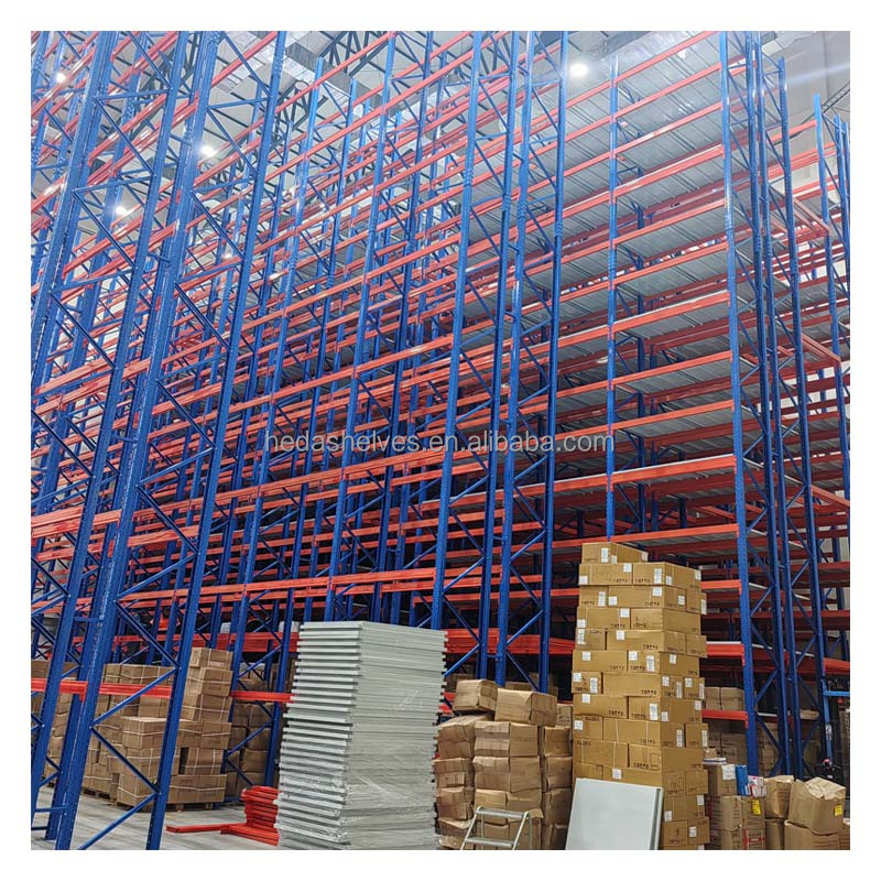 China Factory Price Steel Selective Heavy Duty Storage Racking Industrial Rack Shelving Pallet Rack Manufacturers