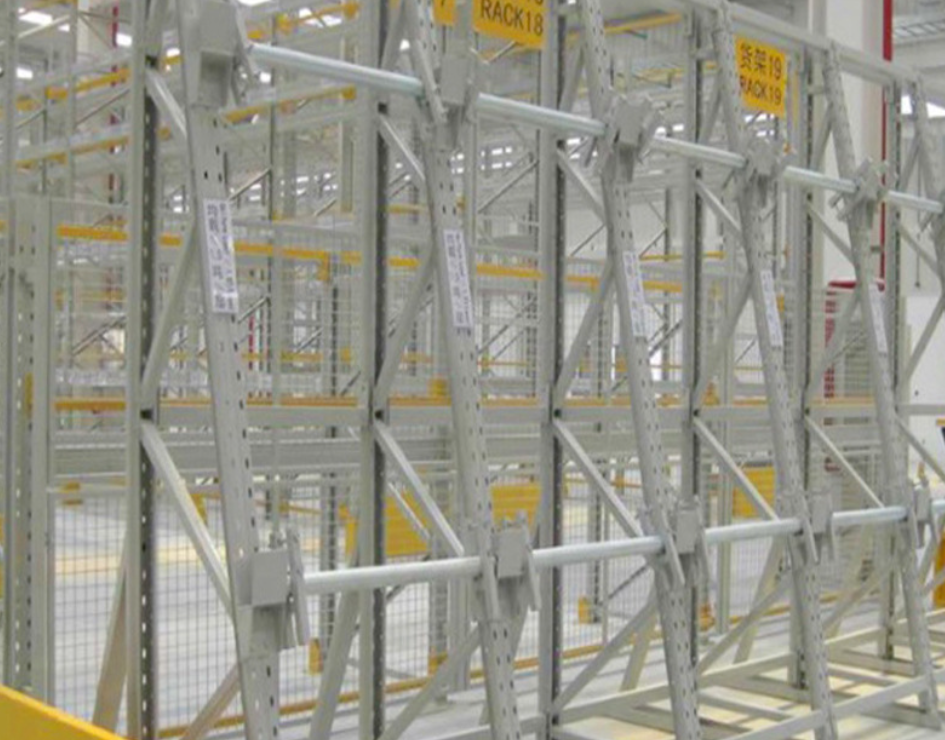 Customized Medium Duty Metallic Roller Rack with Wheels 3-Layer Adjustable Height Storage Rack for Industrial Use