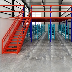 Heavy Duty Rack System Shelf Warehouse Storage Steel Loft Racking Platform Structural Mezzanine Floor Warehouse Racking System
