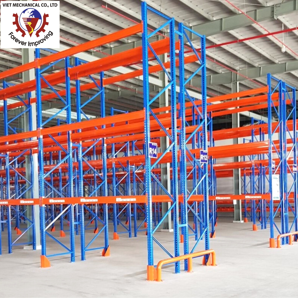 Double Deep Racking System For Flexible Warehouse Storage Distribution And Logistics Operations