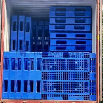Heavy duty steel rackable pallets