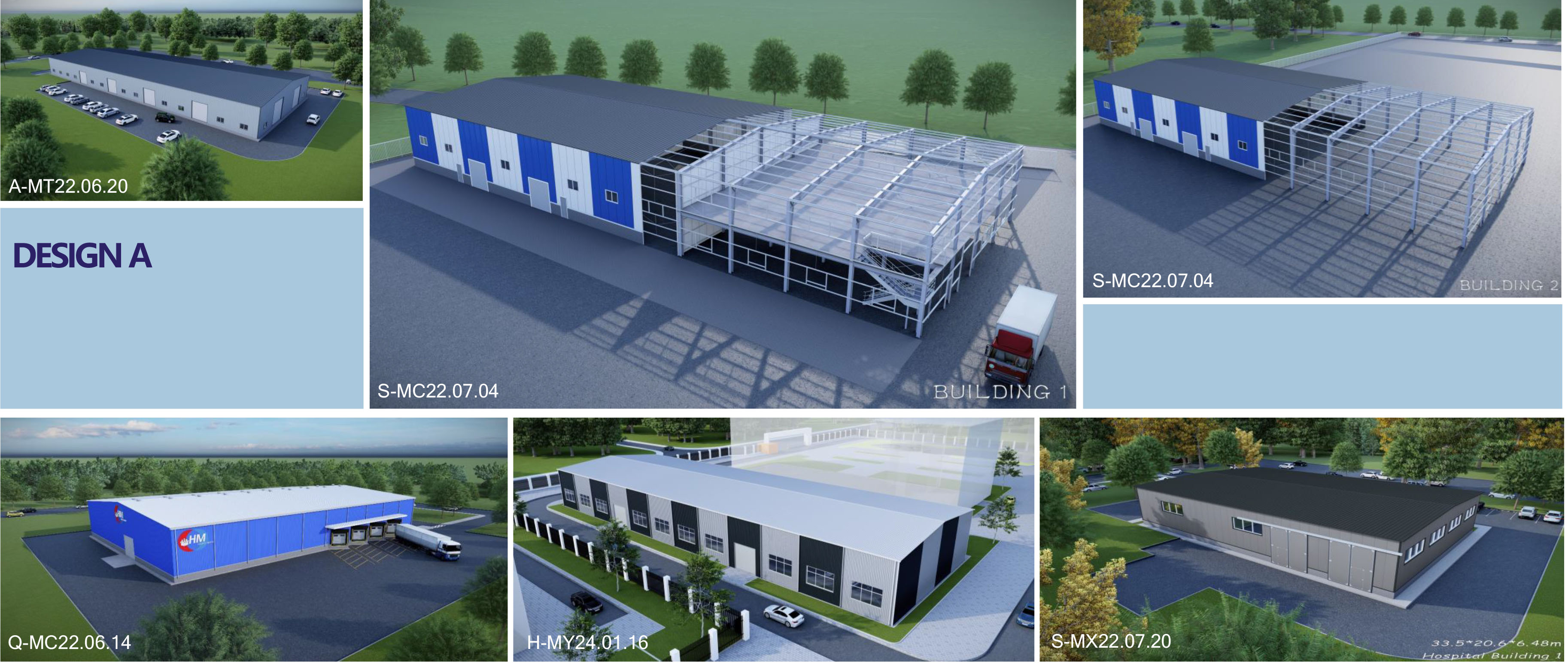 Steel Structure Architectural Designs