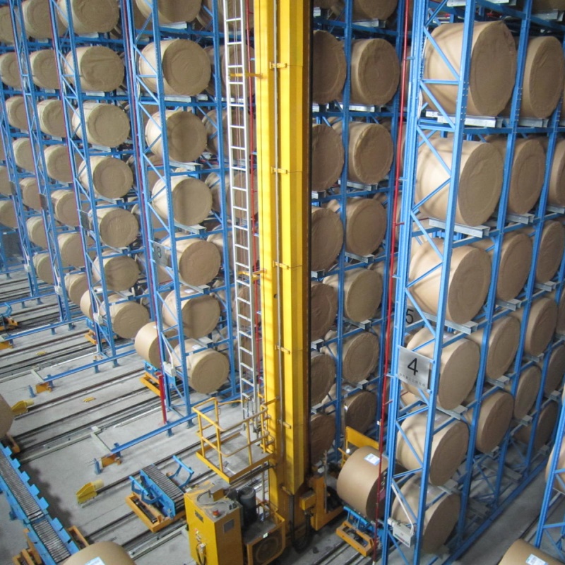 Customized Automatic Storage Retrieval System Asrs Racking System Smart Warehouse Pallet Racking
