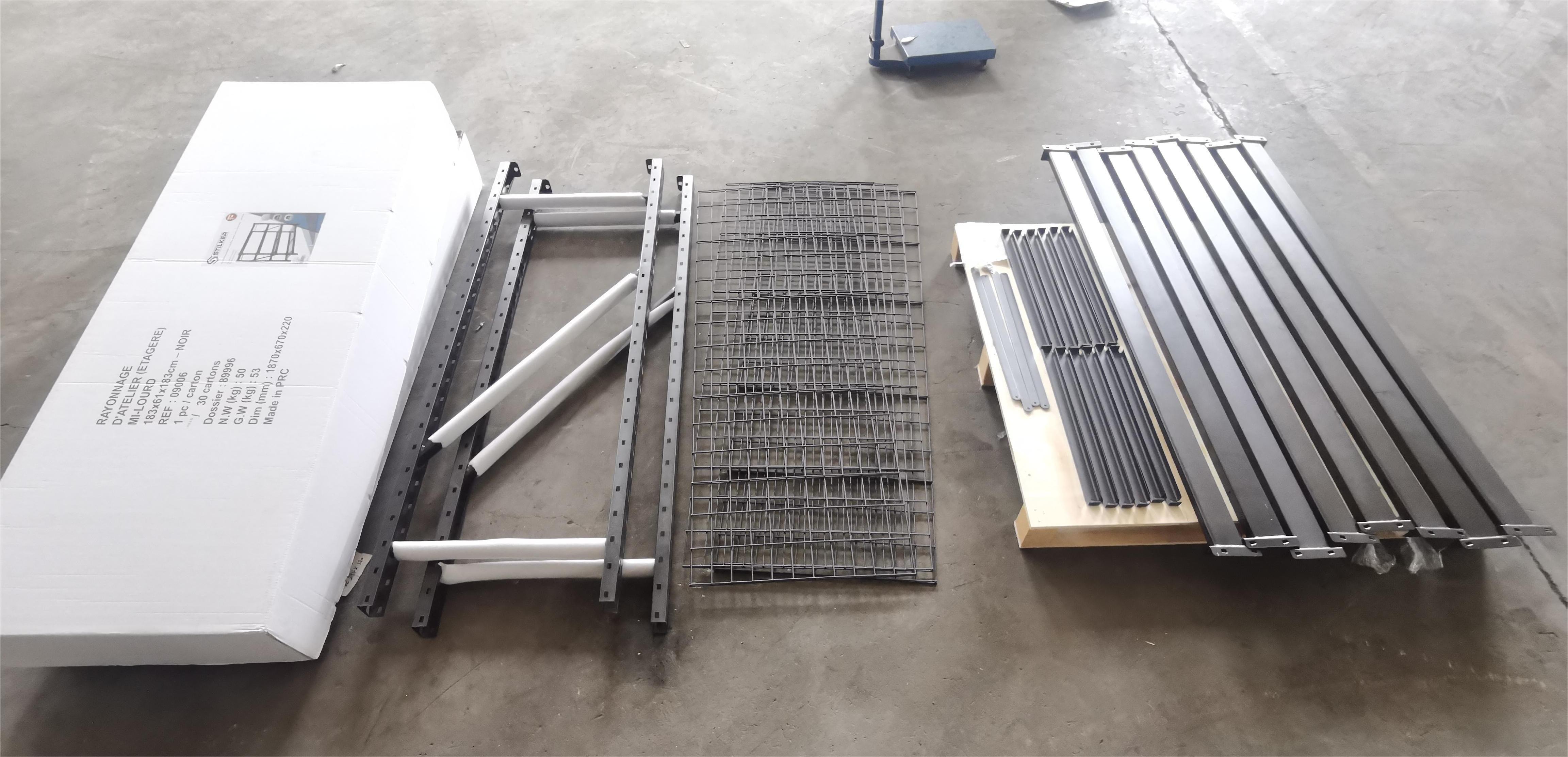 Steel Shelving Structure