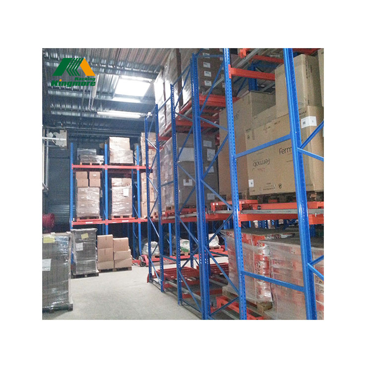 Heavy Duty Push Back Pallet Rack Customized High Quality Adjustable Dexion Warehouse Storage Racking System