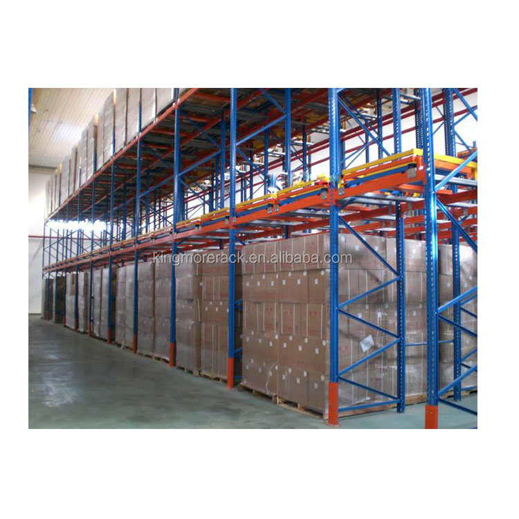 Heavy Duty Push Back Pallet Rack Customized High Quality Adjustable Dexion Warehouse Storage Racking System