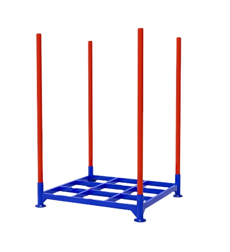 Manufactures Cold Room Vertical Stackable Pipe Rack System Transport Storage Metal Pallet Racking Stacking Racks