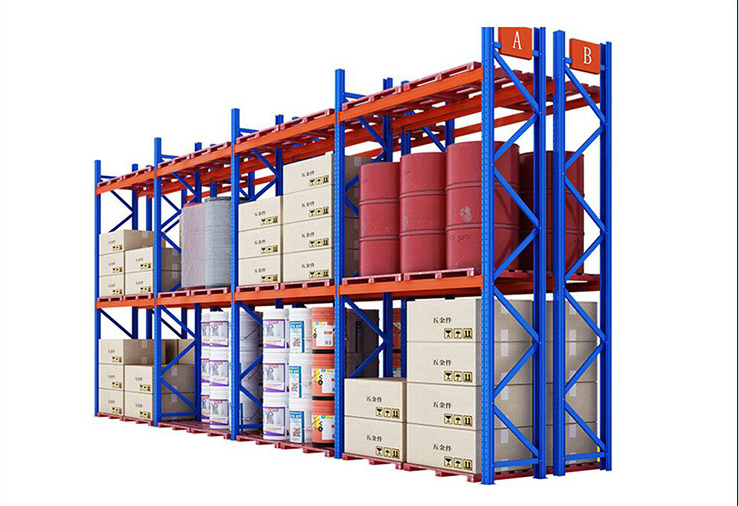Warehouse Racking View
