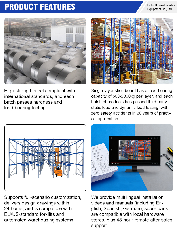 Narrow Aisle Rack Structure
