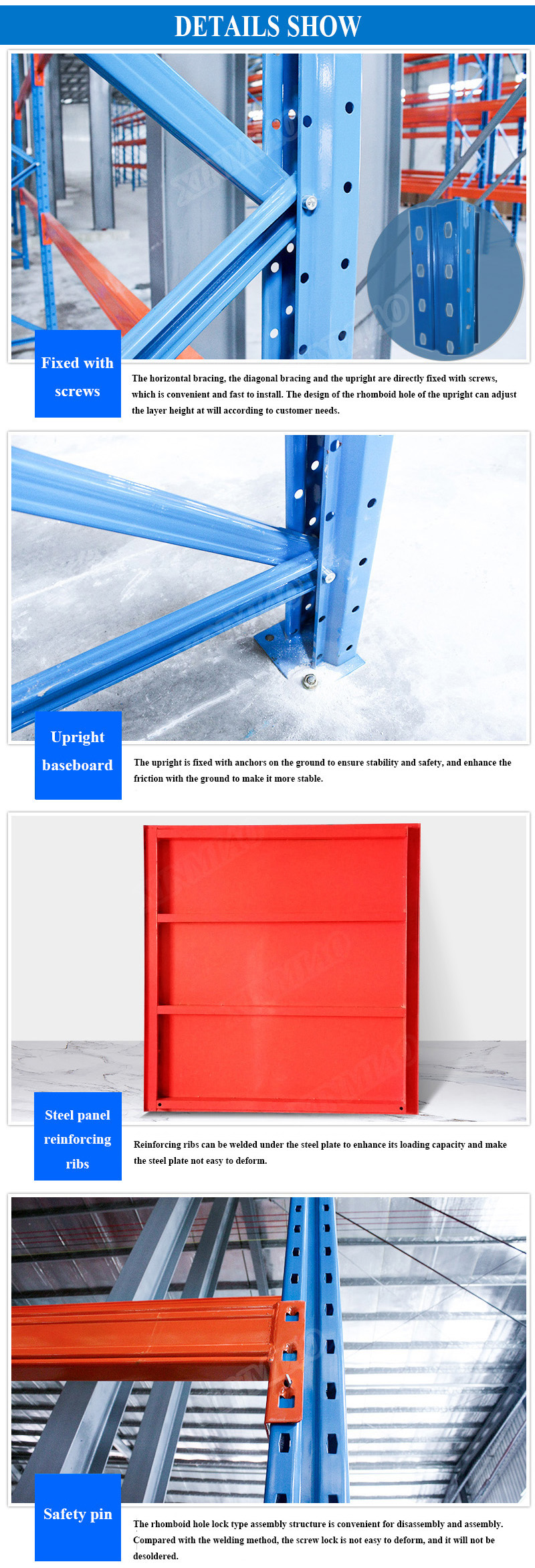 Heavy Duty Rack Components