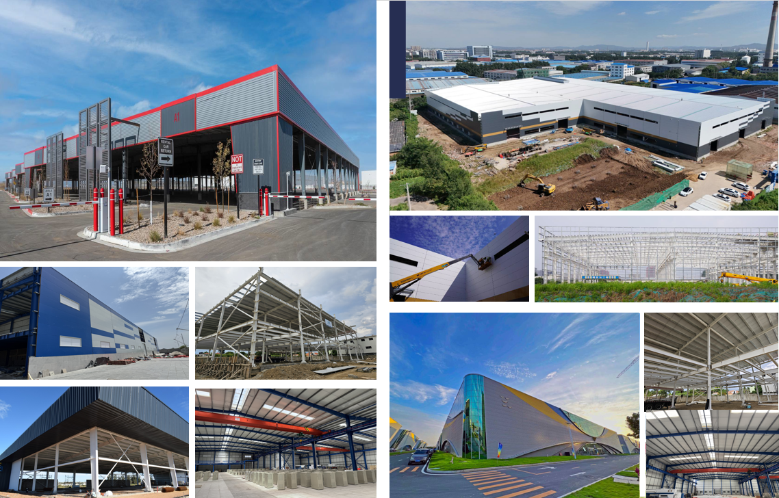 Finished Structural Steel Building