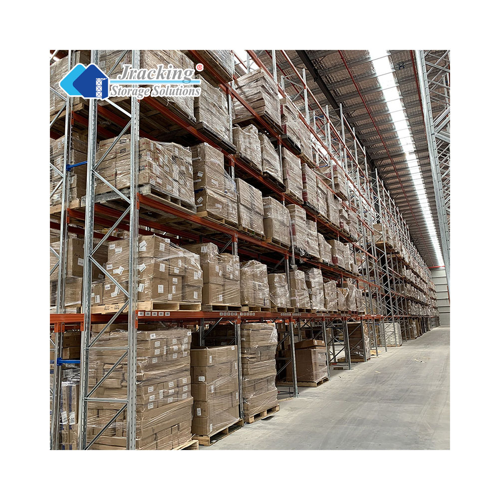 Jracking Dexion Pitch 76.2 mm Style Warehouse Beam Pallet Rack System