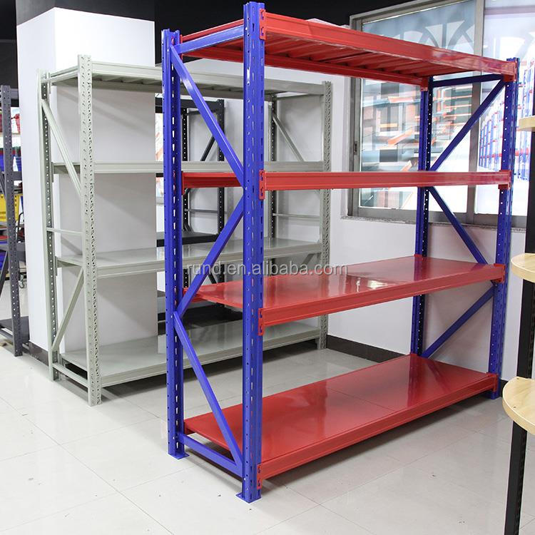 Warehouse Rack System 300kg Metal Iron Storage Holders Stacking Racks &amp; Shelves