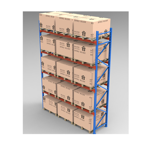 Warehouse Racking Heavy Duty Rack System Stack Storage Steel Pallet Racks