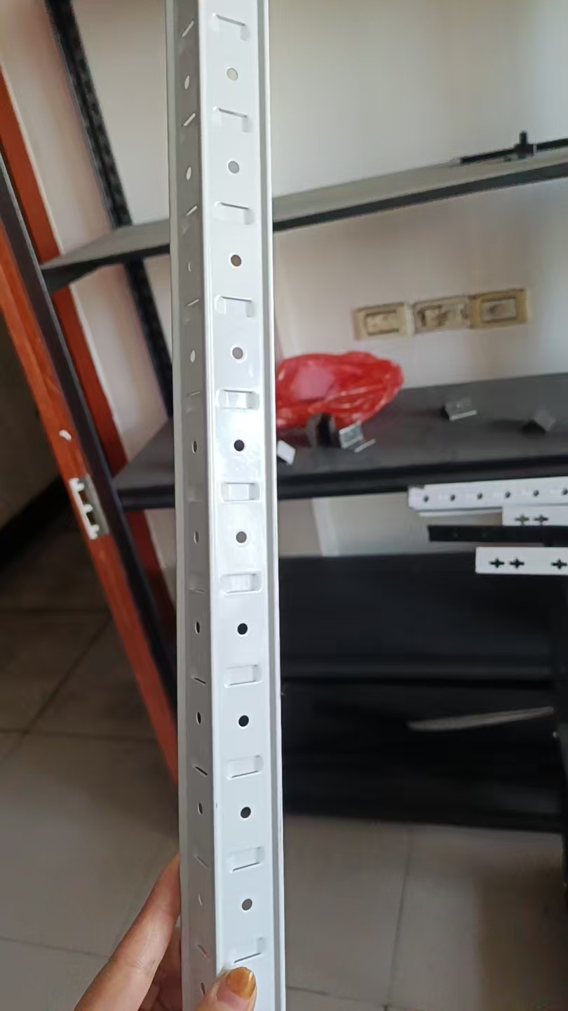 Factory Price Mdf Rack Steel Storage Shelf Racks Heavy Duty Warehouse Shelves Boltless Rivet Rack Easy Assemble