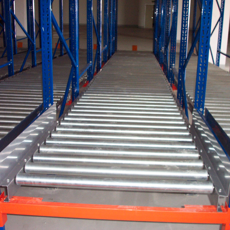 Pallet Flow Rack High Quality Fifo Warehouse Storage Racks Gravity Pallet Flow Racking First in First Out Rack System