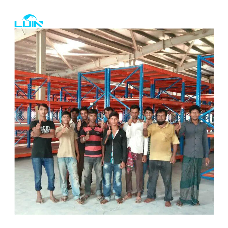 LIJIN Factory Metal Boltless Stacking Rack Industrial Warehouse Storage Racks Shelves For Racking System