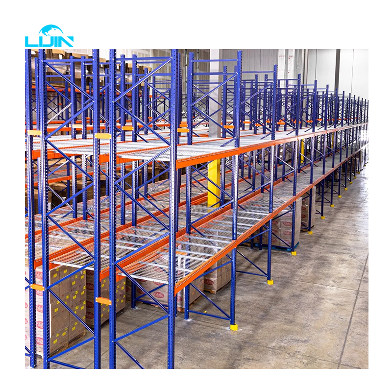 Lracking Wholesale Storage Equipment Warehouse Heavy Duty Pallet Racks And Shelf For Sale CE Customized Custom Made Size 2000kg