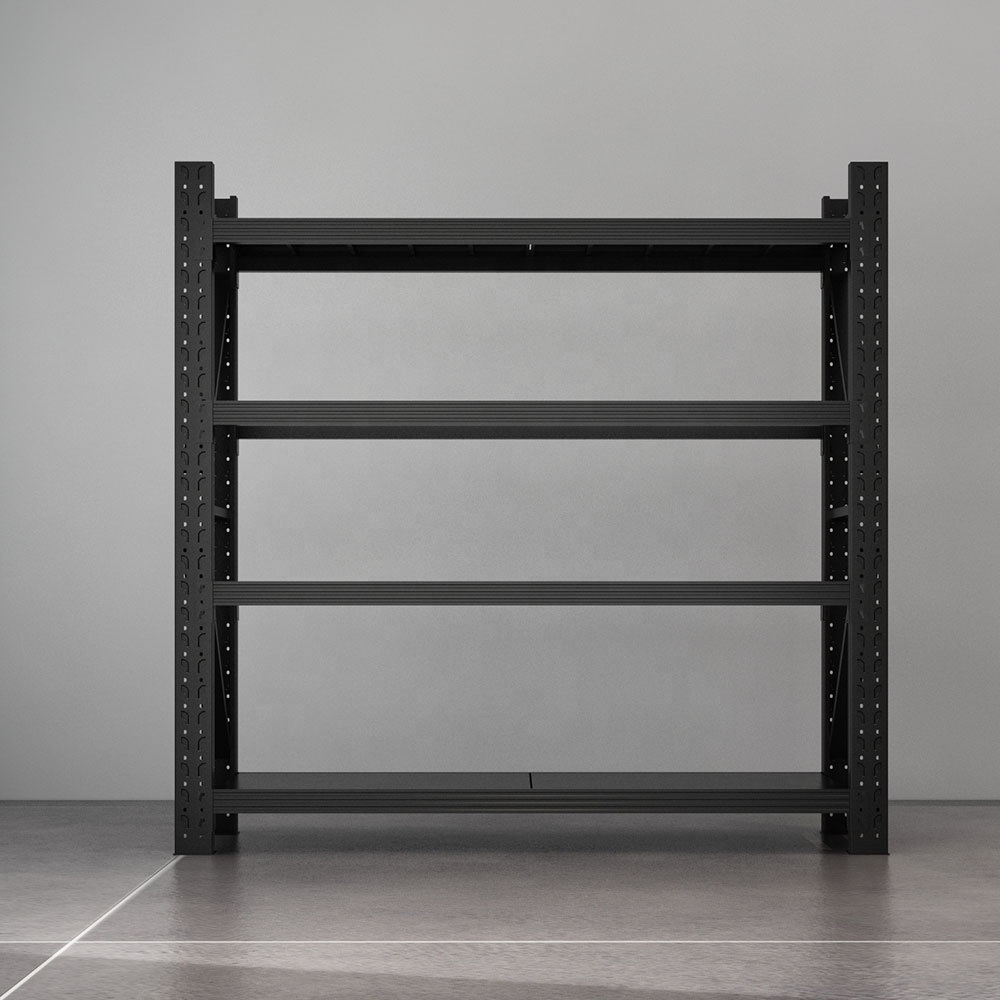 Hot Sale Boltless Metal Shelving 5 Layer Adjustable Height Quick Assembly Light Duty Storage Rack Garage Industrial