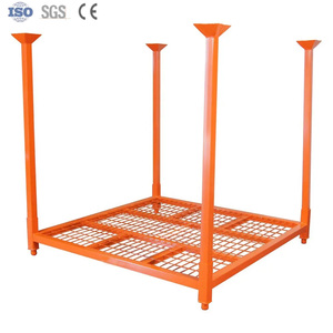CE Certified Manurack Post Pallet - Hot-Dip Galvanized Stacking Rack For Euro Cold Storage &amp; Logistics Efficiency