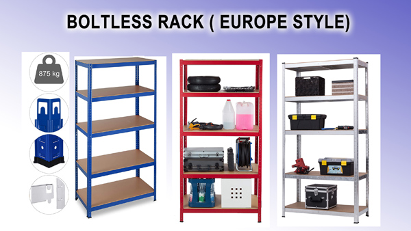 5 Tier Boltless Shelving Heavy Duty Rack