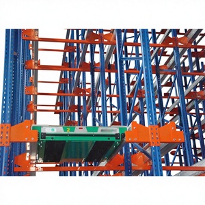 Heda High Density Shuttle Rack System Shuttle Racking System Double Deep Steel Pallet Rack Storage Racking System