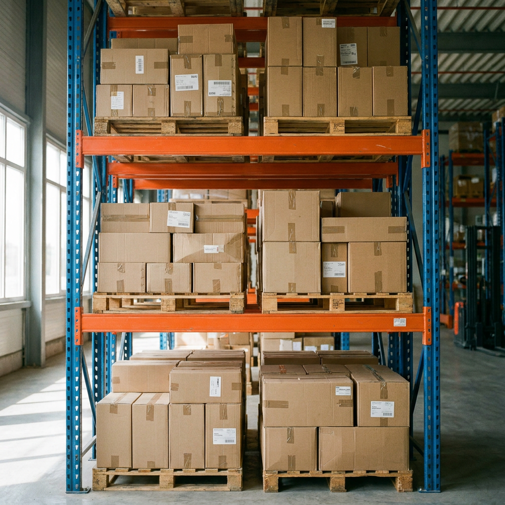 Distribution Center Pallet Racking System Heavy Duty Warehouse Storage Equipment