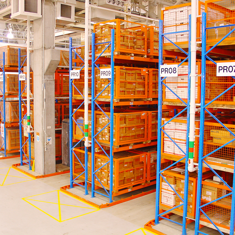 Customized OEM ODM Heavy Duty Steel Warehouse Storage Rack Shelves Factory Warehouse Narrow Aisle Rack Shelving