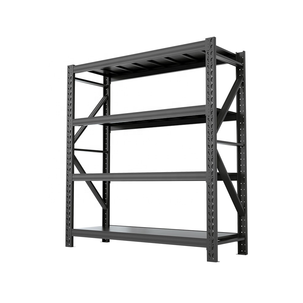 Hot Sale Boltless Metal Shelving 5 Layer Adjustable Height Quick Assembly Light Duty Storage Rack Garage Industrial