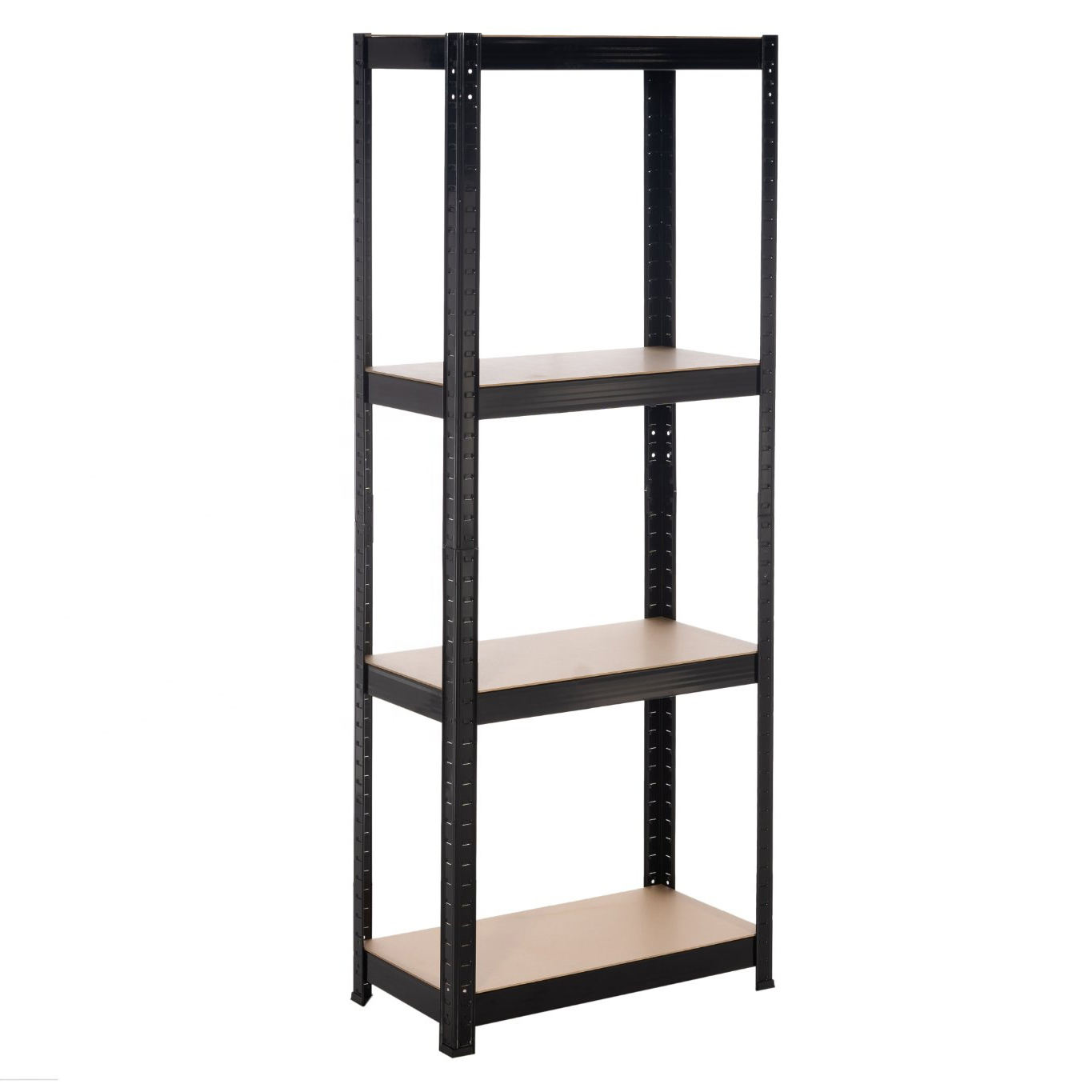 5 Layer Boltless Steel Shelving Unit with Powder Coated Finish for Warehouse Storage