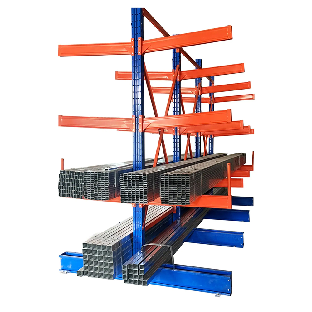 High Quality Heavy Duty Steel Cantilever Salvage Racking Vehicle Storage for Cars Stackable Rack