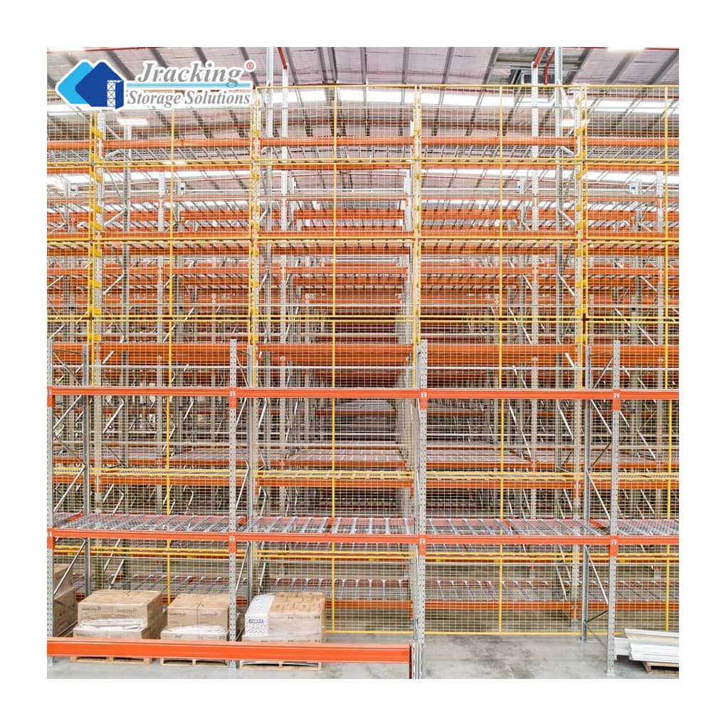 Jracking Compact Industrial Warehouse Rack Heavy Duty Steel Pallet Racking System for Cold Storage CE Certified