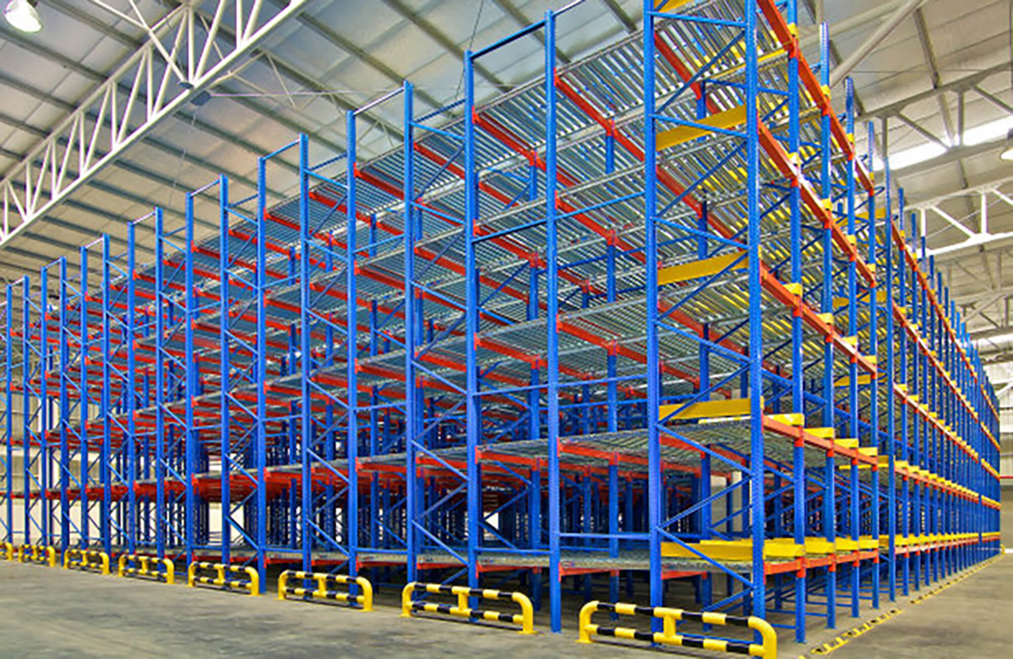 Gravity Flow Pallet Rack Showcase 1