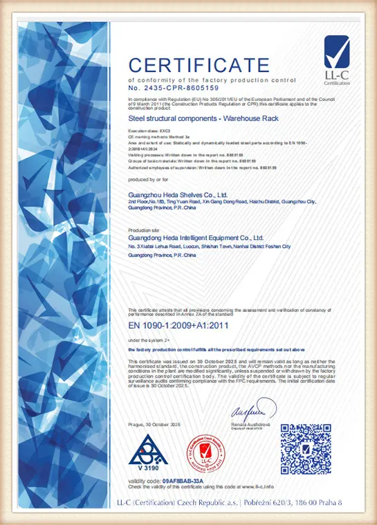 CPR Construction Products Regulation Certification