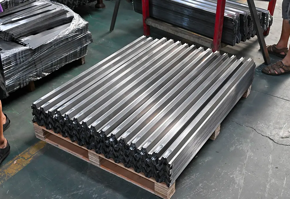 Electrostatic powder coating line
