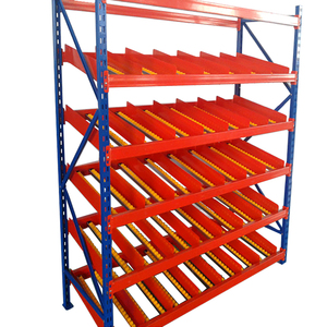 Warehouse Gravity Storage Racking Metal Live Rack Gravity Pallet Flow Rack Cooler Gravity Shelving and Racks