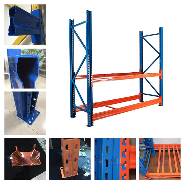 Heavy Duty Selective Pallet Racking Structure