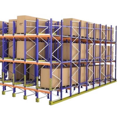 Warehouse High Density Heavy Duty Gravity Pallet Racking