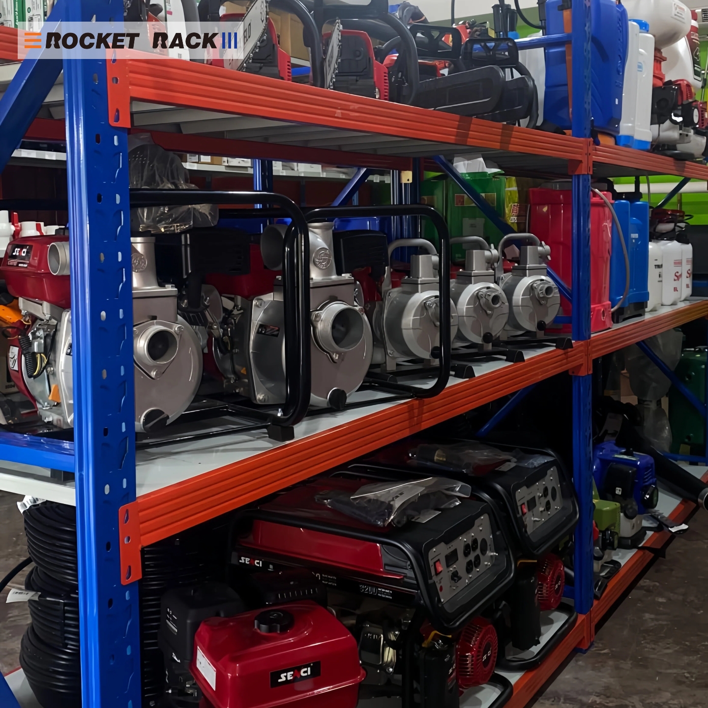 Factory Price 4-Layer 5-Layer Cold Rolled Steel Medium Duty Corrosion Protection Warehouse Storage Racks Shelving Units