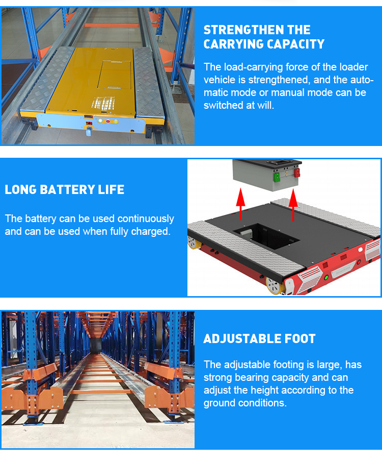Shuttle Rack Guide Rail Detail