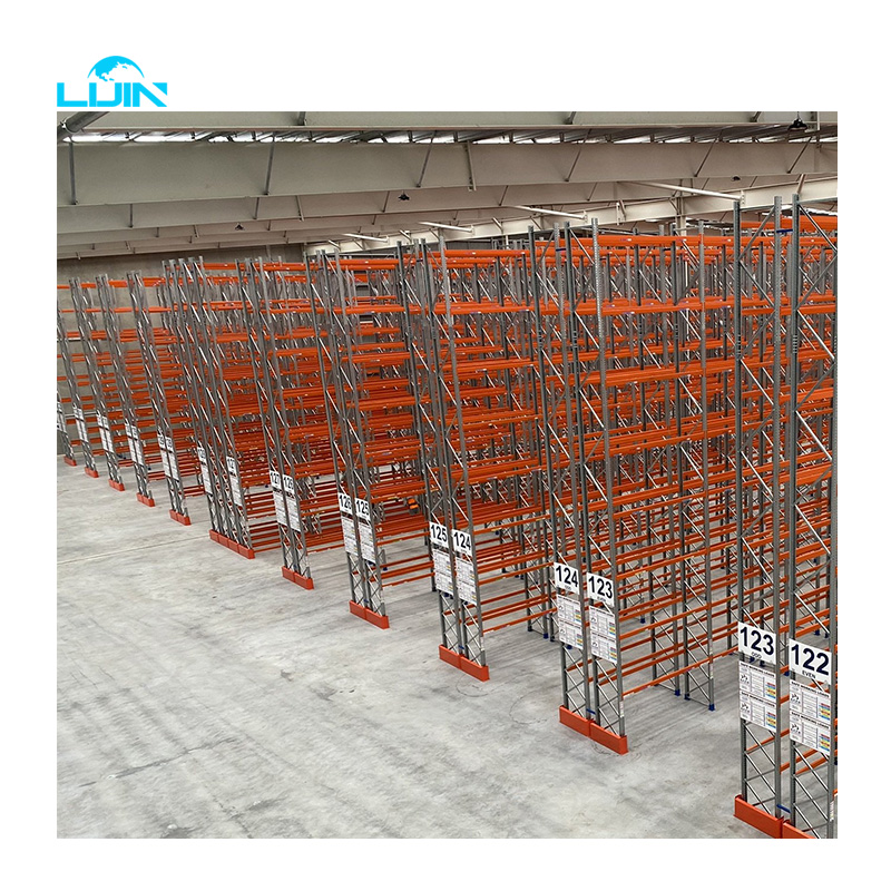 Multipurpose Metal Rack Double Deep Racking Carpet Storage Racks Warehouse Pallet Racking Systems