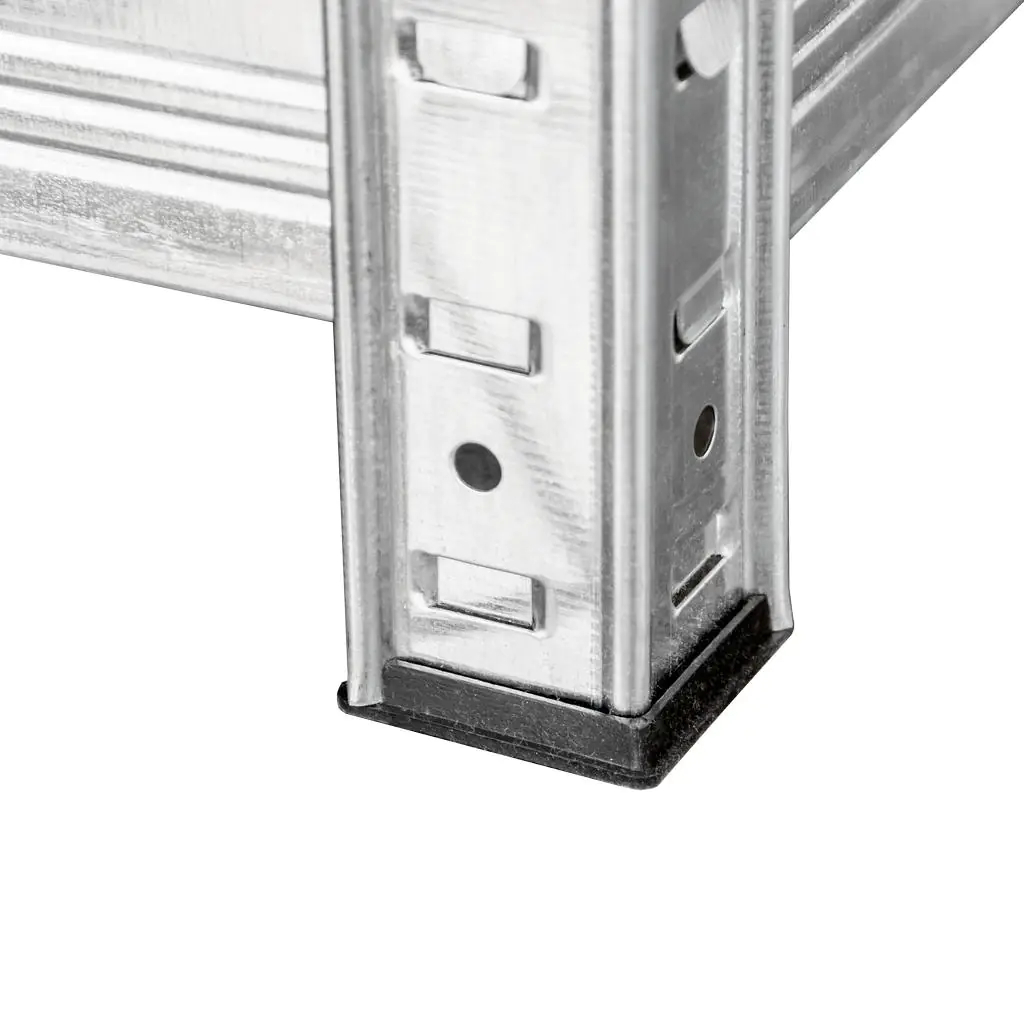 5 Tier Tall Shelving Unit Steel Large Galvanized Industrial Storage Shelving Shelving Unit