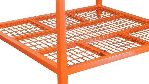 Stackable Pallet Rack Pipe Post Pallet Stacking Rack Heavy Duty Warehouse Storage Rack for Logistics Center