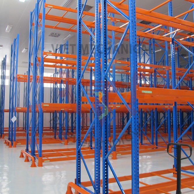 Double Deep Racking System For Flexible Warehouse Storage Distribution And Logistics Operations