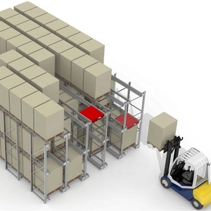 2024 Heavy-Duty Steel Metal Radio Shuttle Pallet Racking
