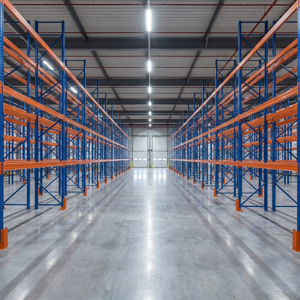 Distribution Center Pallet Racking System Heavy Duty Warehouse Storage Equipment