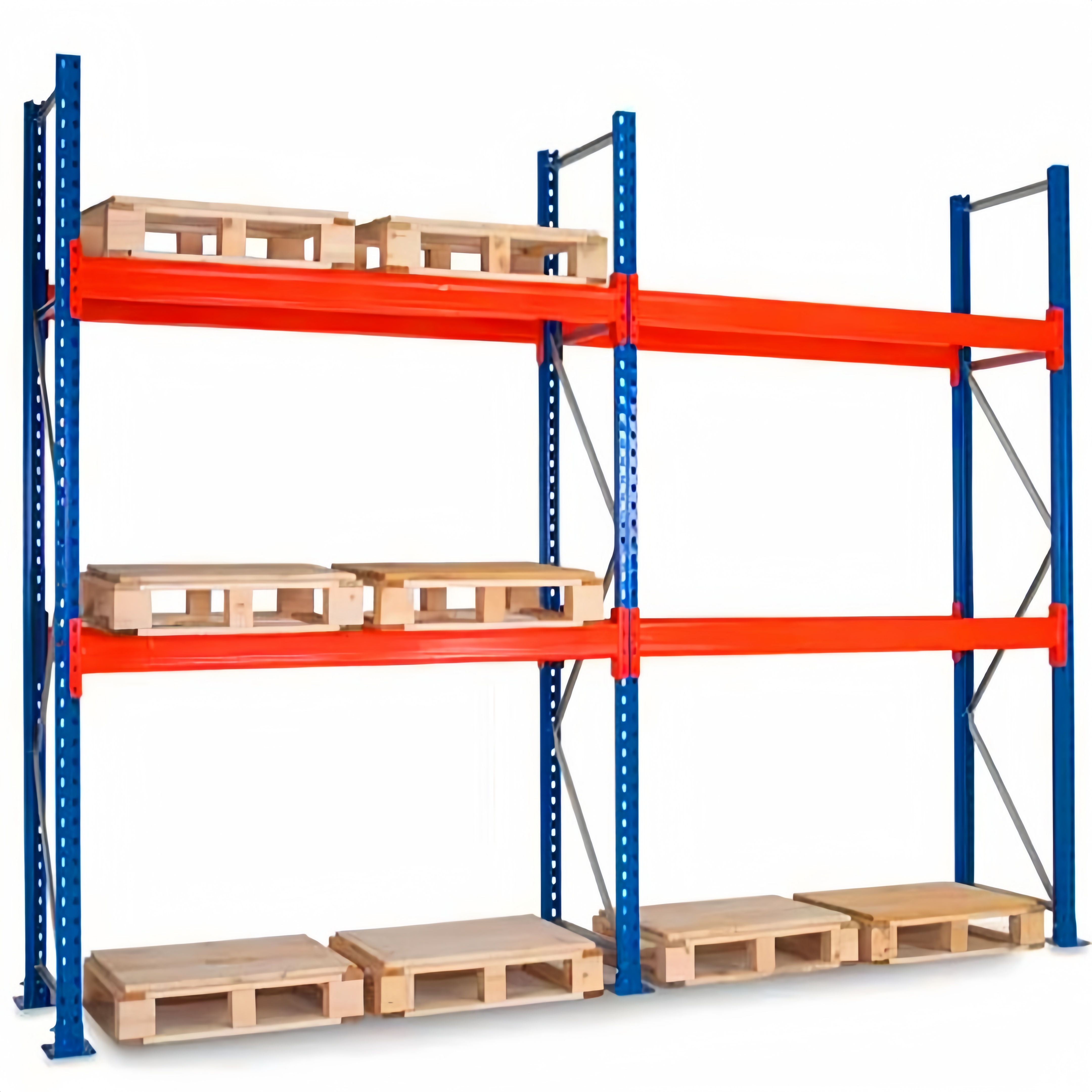 Q235B Steel Heavy-Duty Warehouse Pallet Racking Cargo &amp; Storage Equipment