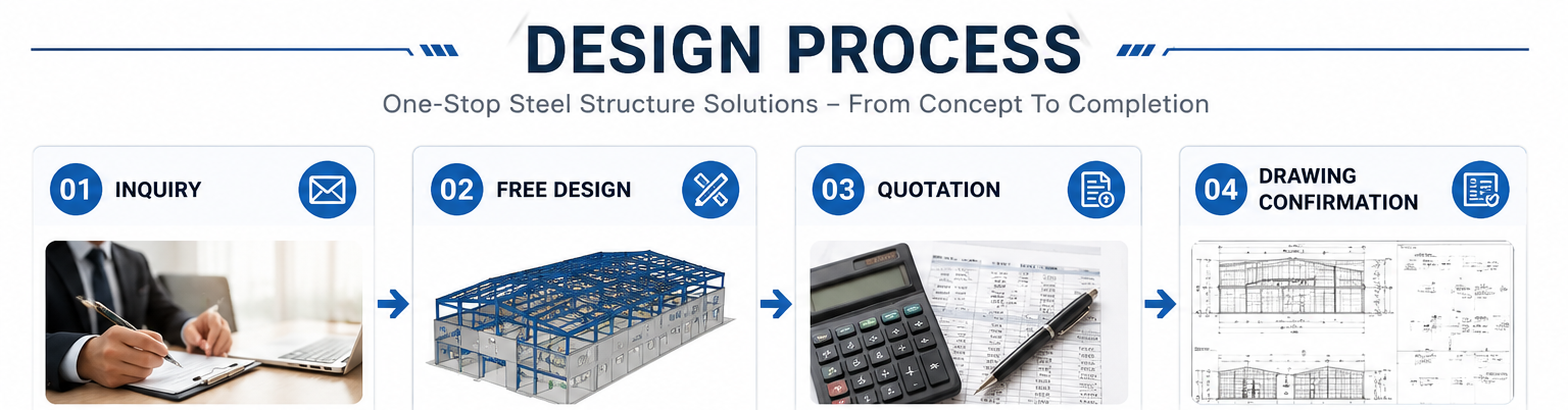 Large Span Warehouse Building Clear Height Storage Facility Pallet Racking System Logistics Space Optimization Design