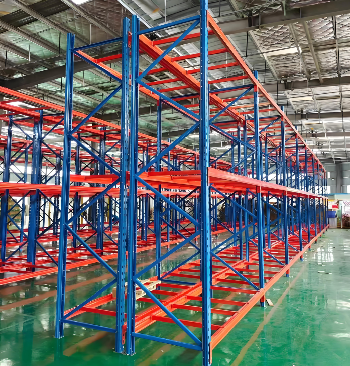 Wholesale Heavy-Duty Rack Warehouse Racks Beam Rack Heavy Duty Pallet 5 Layers 3000KG Triple Support Storage Solution
